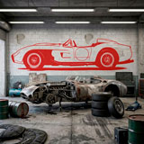 Wall Stickers: Ferrari Testa Rossa 1957 8