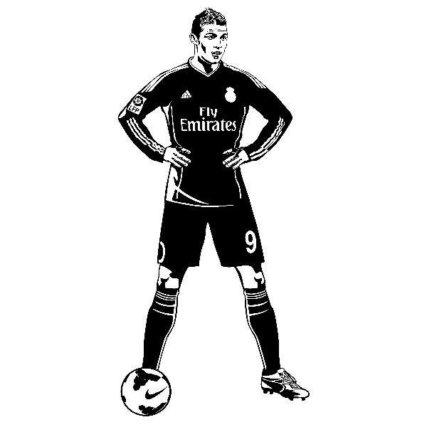 Wall Stickers: Footballer 2