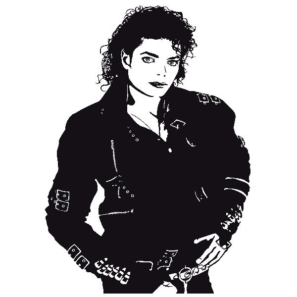 Wall Decal Michael Jackson Black Jacket Muraldecal Com