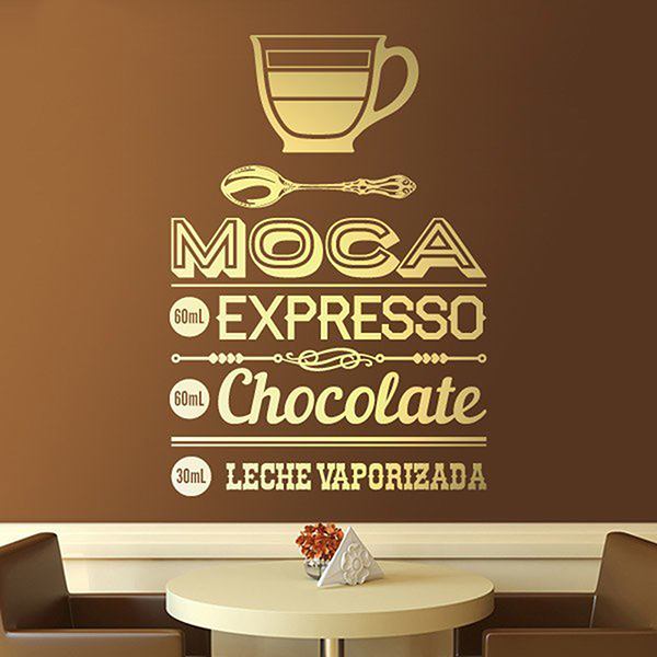 Wall Stickers: Café Moca