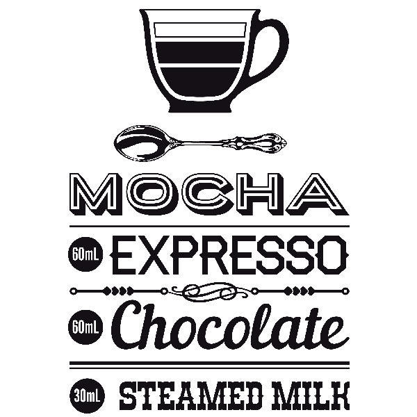 Wall Stickers: Coffee Mocha