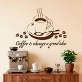 Wall Stickers: Coffee is always a good idea 4