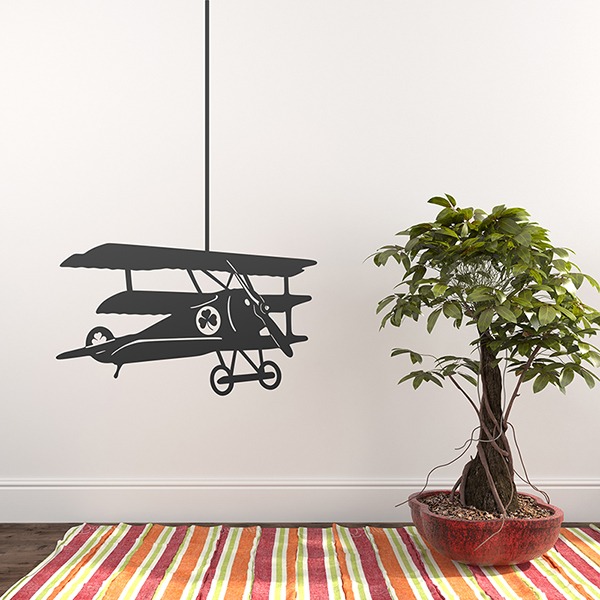 Wall Stickers: Triple plane trebol