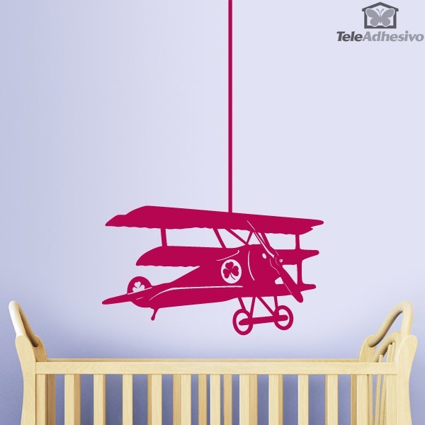 Wall Stickers: Triple plane trebol