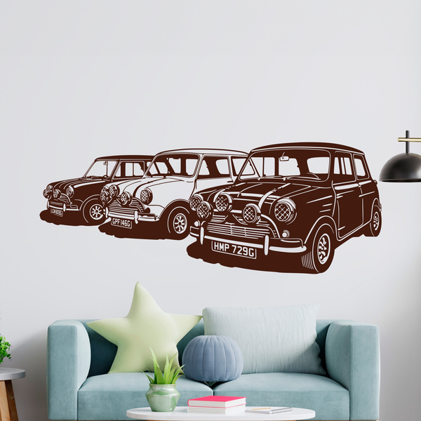 Wall Stickers: Italian Job minis