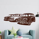 Wall Stickers: Italian Job minis 2