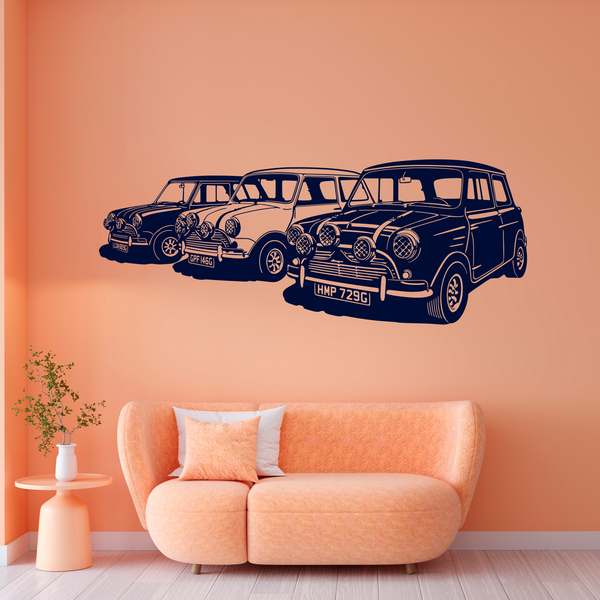 Wall Stickers: Italian Job minis