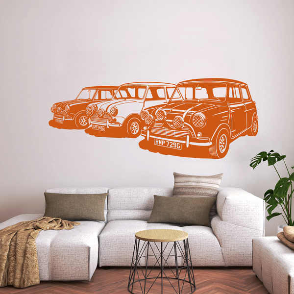 Wall Stickers: Italian Job minis