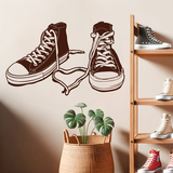 Wall Stickers: Converse shoes 2