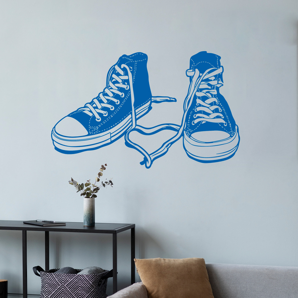 Wall Stickers: Converse shoes