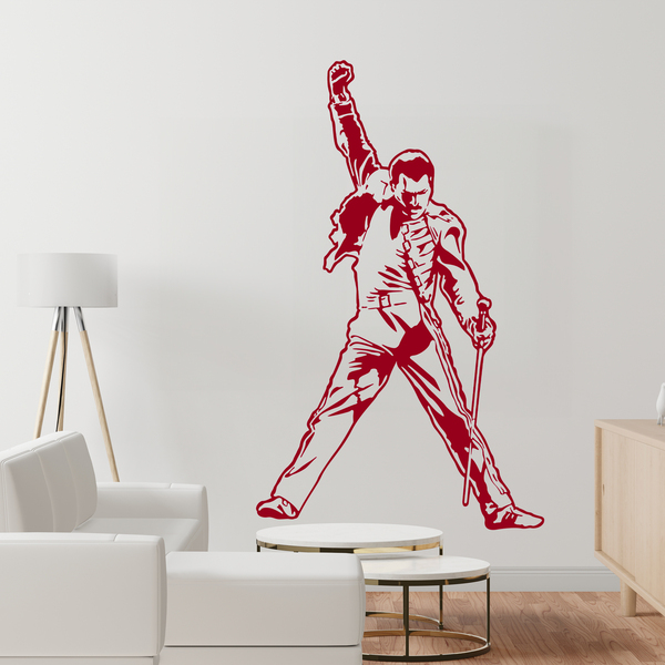 Wall Stickers: Freddie Mercury