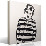 Wall Stickers: Chaplin The Pilgrim 2