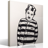 Wall Stickers: Chaplin The Pilgrim 2