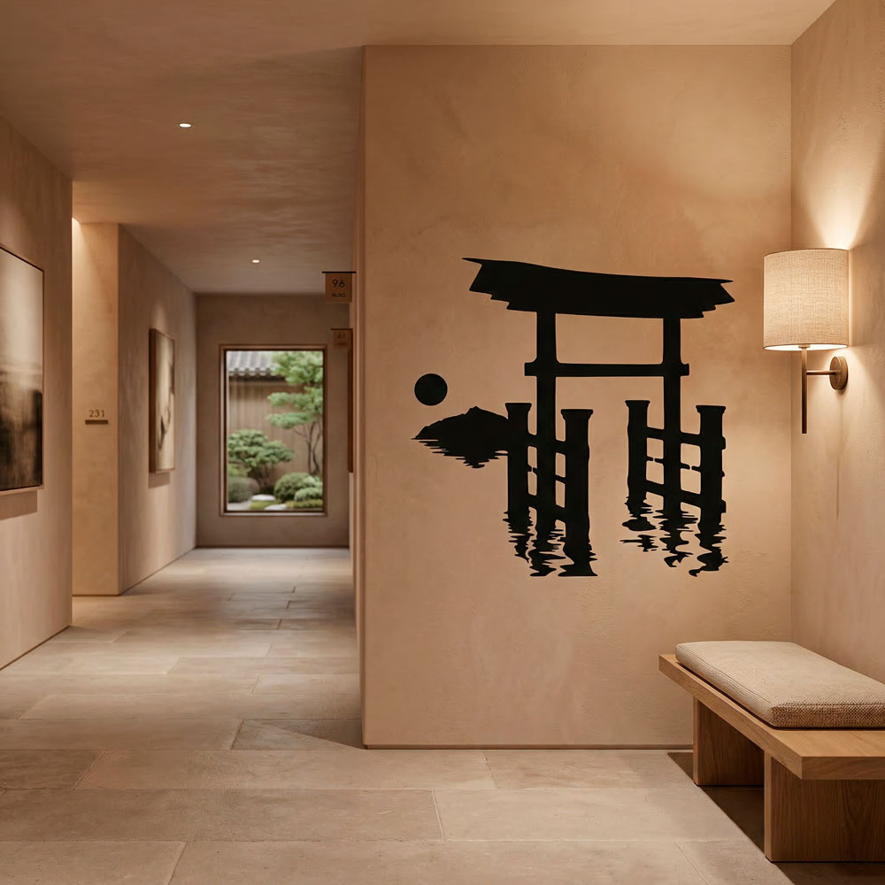Wall Stickers: Torii Door in Japan