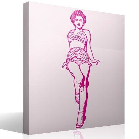 Wall Stickers: Marilyn Monroe in bikini