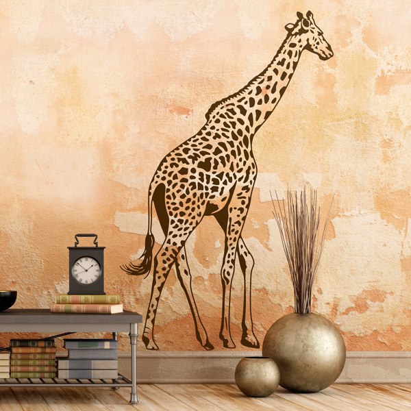 Wall Stickers: Full length giraffe