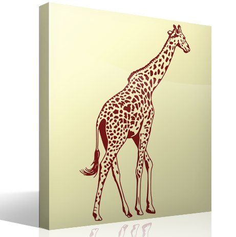 Wall Stickers: Full length giraffe