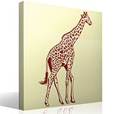 Wall Stickers: Full length giraffe 2
