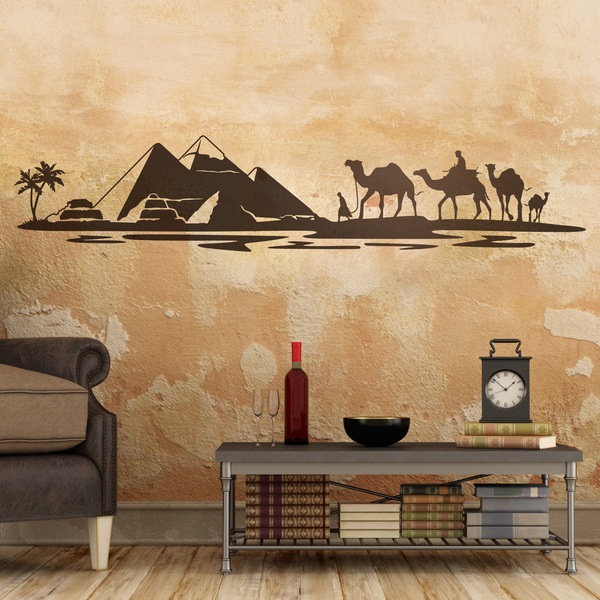 Wall Stickers: Pyramids in the desert