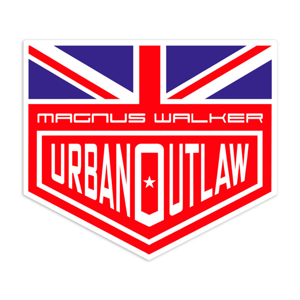 Car & Motorbike Stickers: Magnus Walker Urban Outlaw