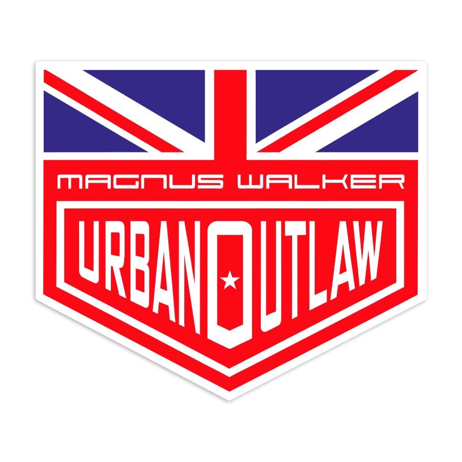 Car & Motorbike Stickers: Magnus Walker Urban Outlaw