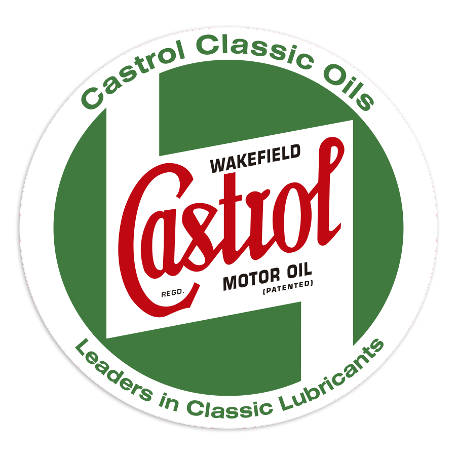 Car & Motorbike Stickers: Classic Castrol Logo