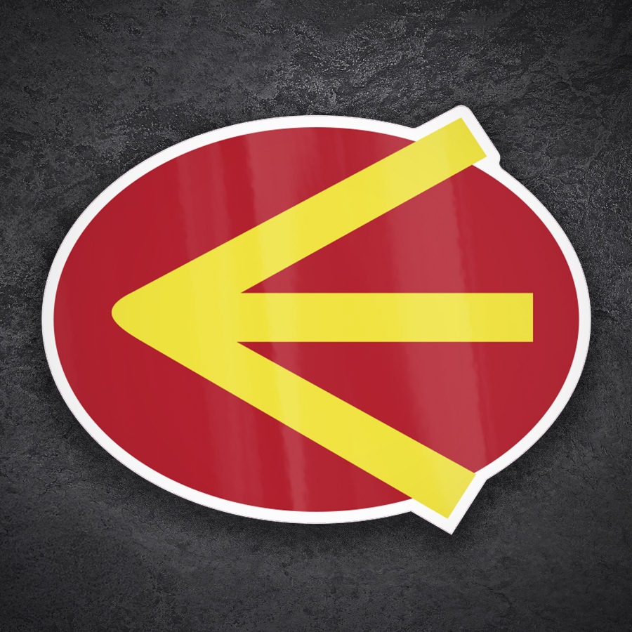 Car & Motorbike Stickers: Vintage Energie Brand Logo