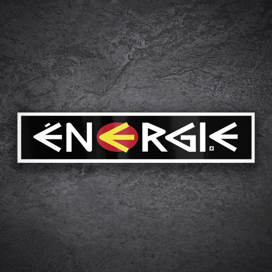 Car & Motorbike Stickers: Energie Urban Wear Emblem
