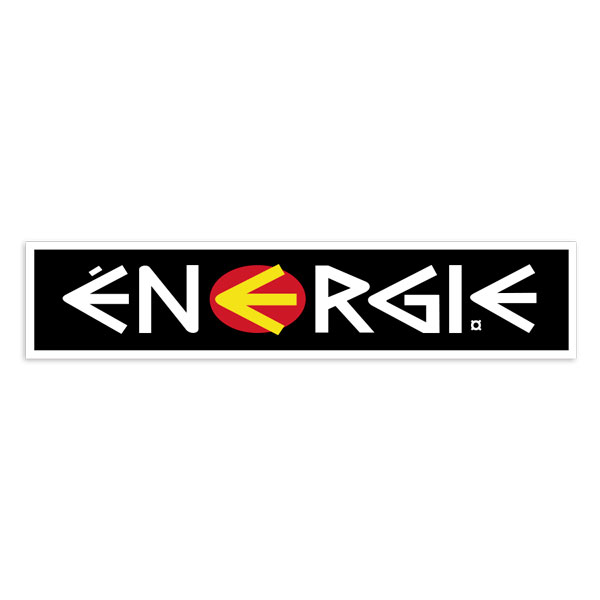 Car & Motorbike Stickers: &Eacute;NERGIE Spanish Flag