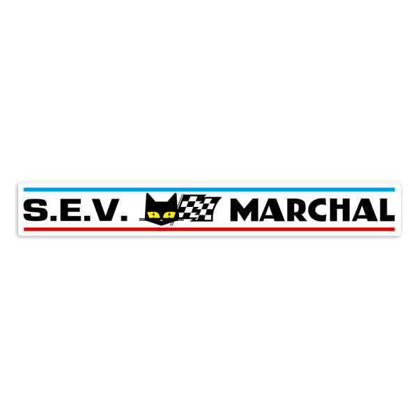 Car & Motorbike Stickers: S.E.V. Marchal Cat Logo