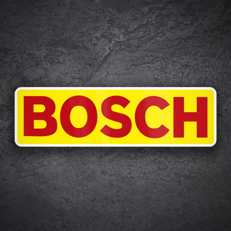 Car & Motorbike Stickers: Classic Bosch Logo