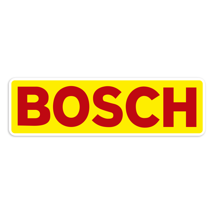 Car & Motorbike Stickers: Classic Bosch Logo