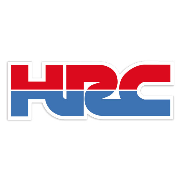 Car & Motorbike Stickers: HRC Logo Honda Racing