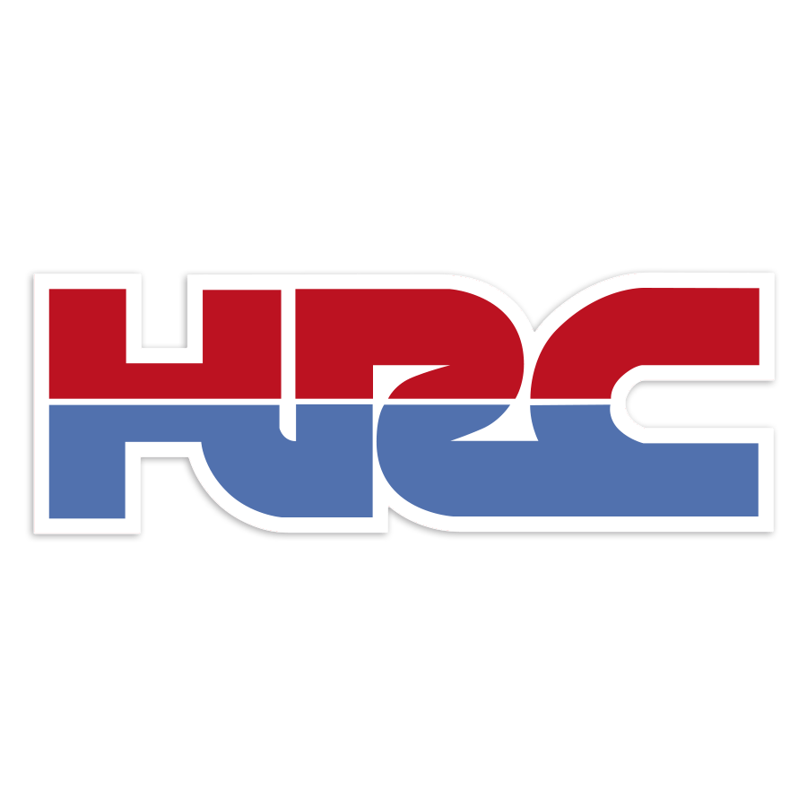 Car & Motorbike Stickers: HRC Logo Honda Racing
