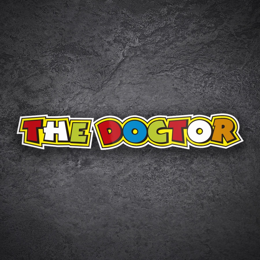Car & Motorbike Stickers: The Doctor Valentino Rossi