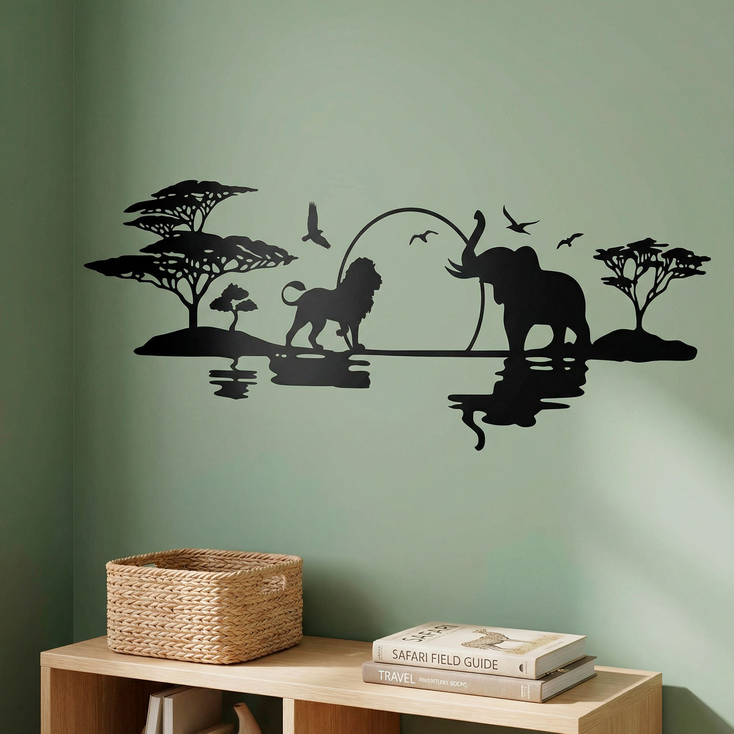 Wall Stickers: Savannah skyline