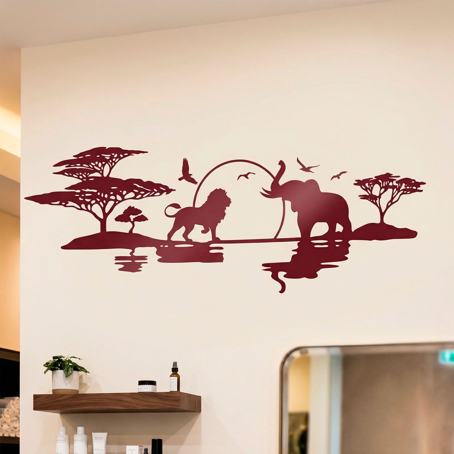 Wall Stickers: Savannah skyline
