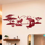 Wall Stickers: Savannah skyline 12