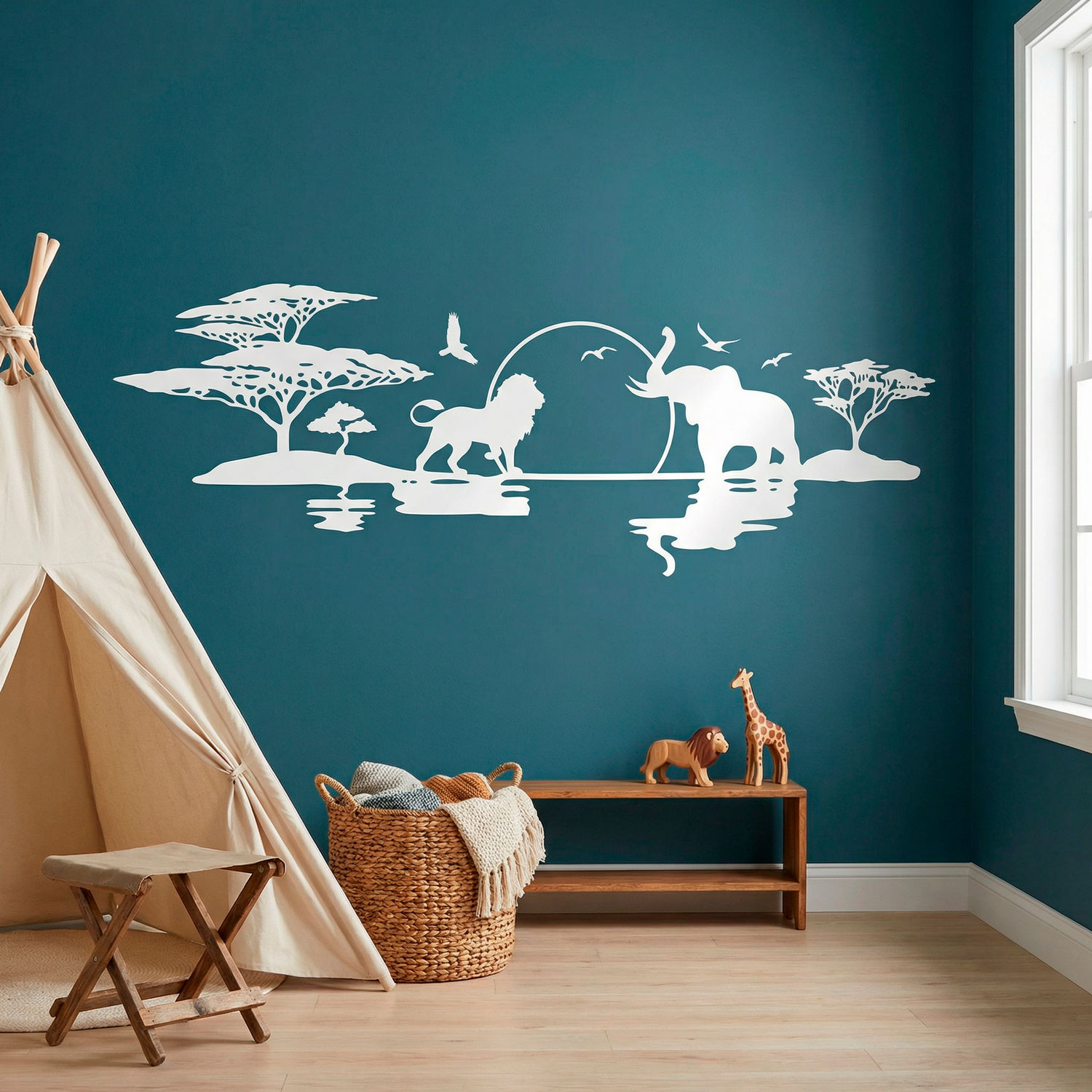 Wall Stickers: Savannah skyline