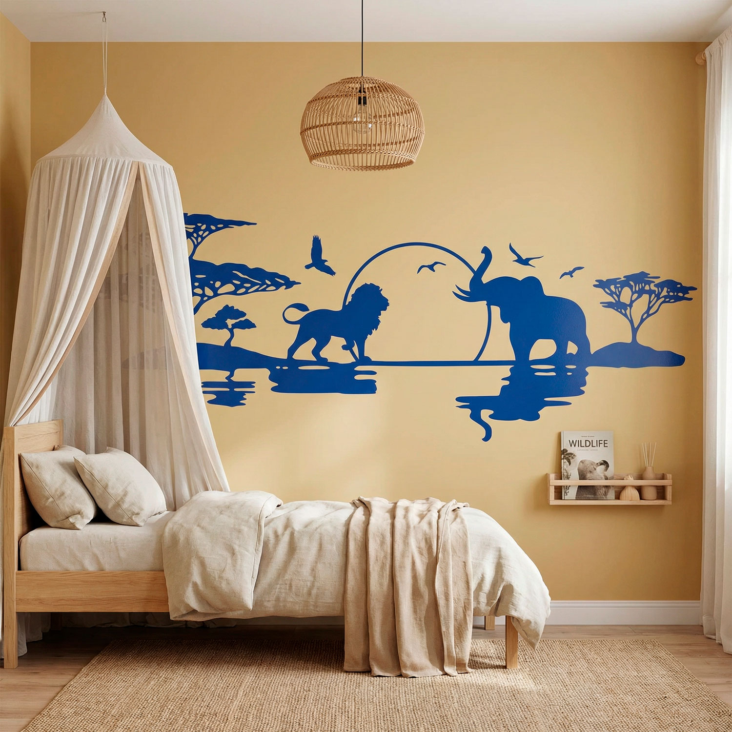 Wall Stickers: Savannah skyline