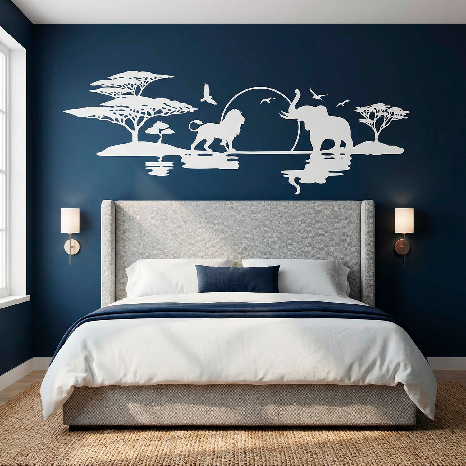 Wall Stickers: Savannah skyline
