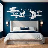 Wall Stickers: Savannah skyline 22
