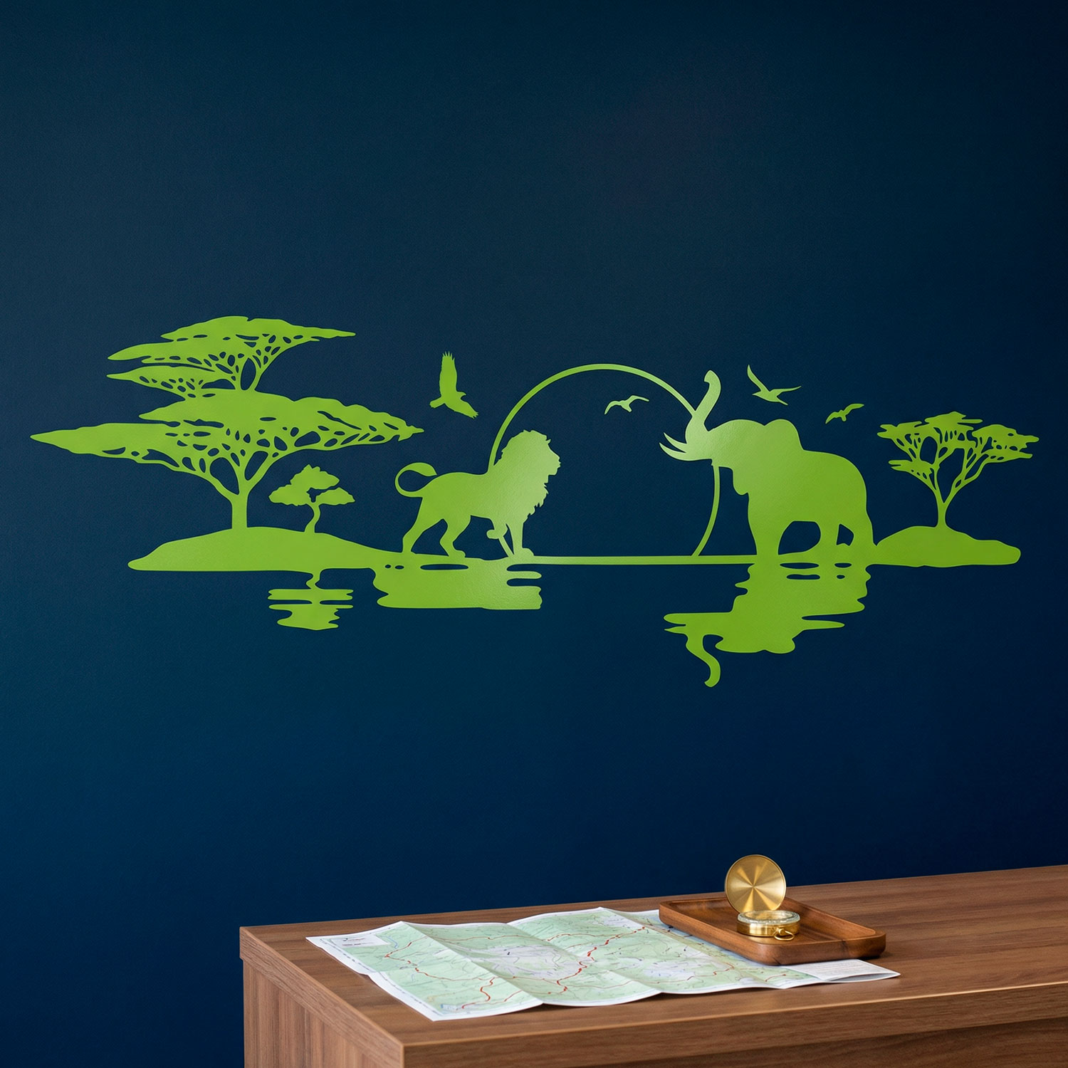 Wall Stickers: Savannah skyline