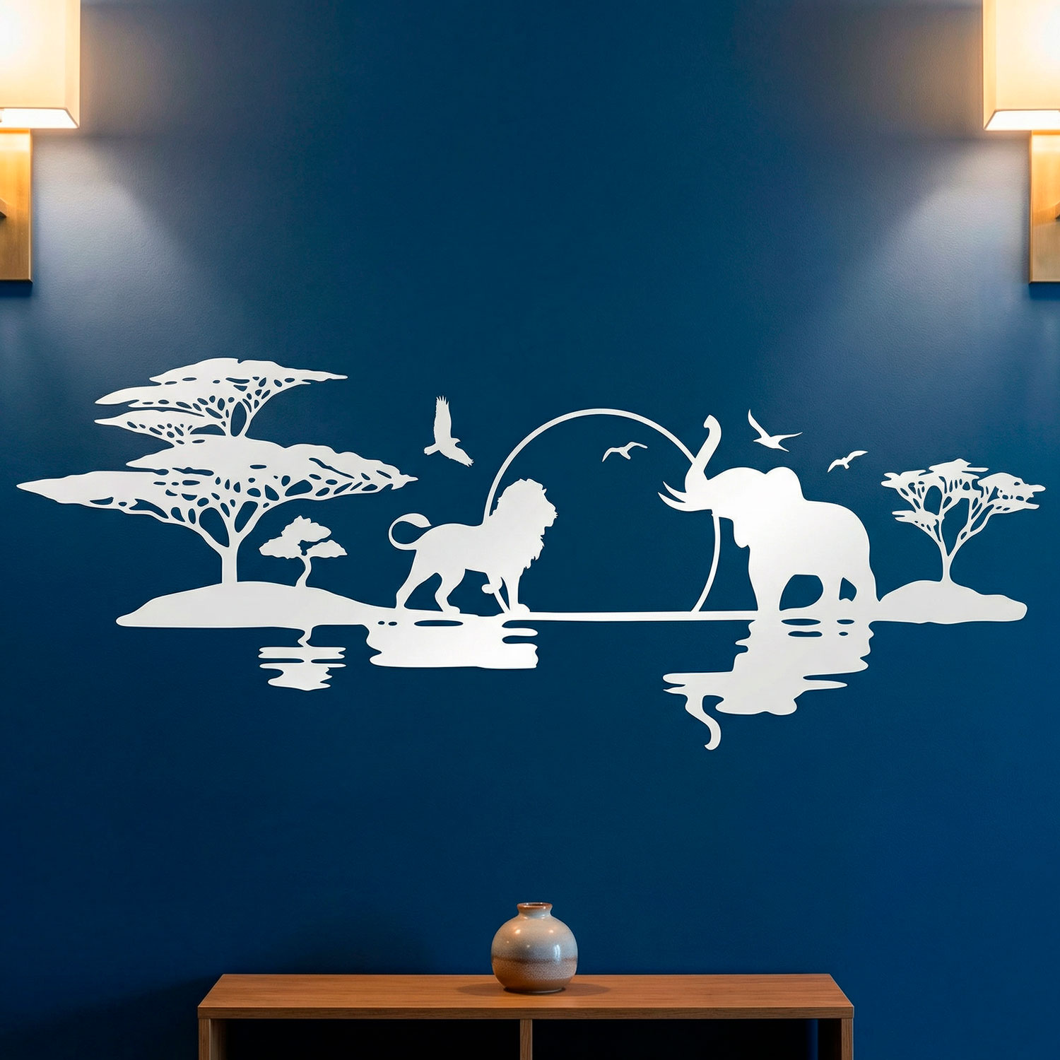 Wall Stickers: Savannah skyline
