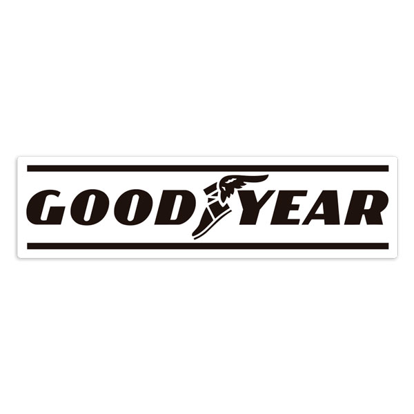Car & Motorbike Stickers: Goodyear Logo