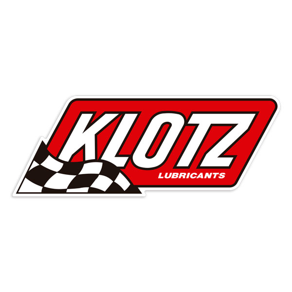 Car & Motorbike Stickers: Klotz Lubricants Logo