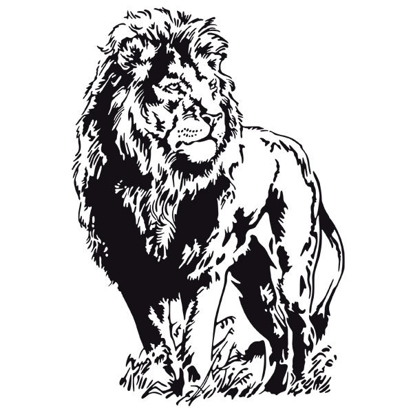 Wall Stickers: Lion