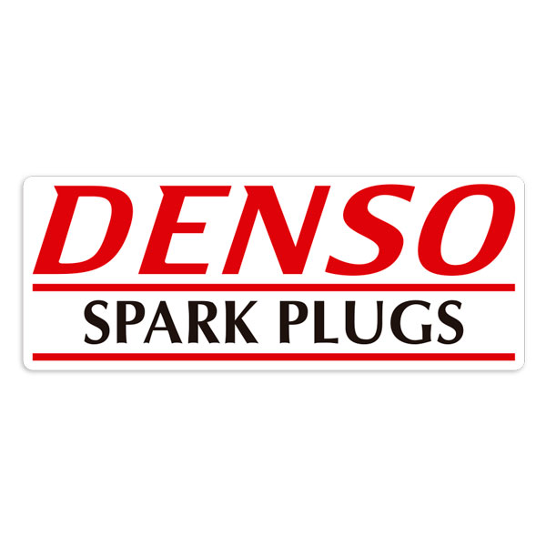 Car & Motorbike Stickers: Denso Spark Plugs
