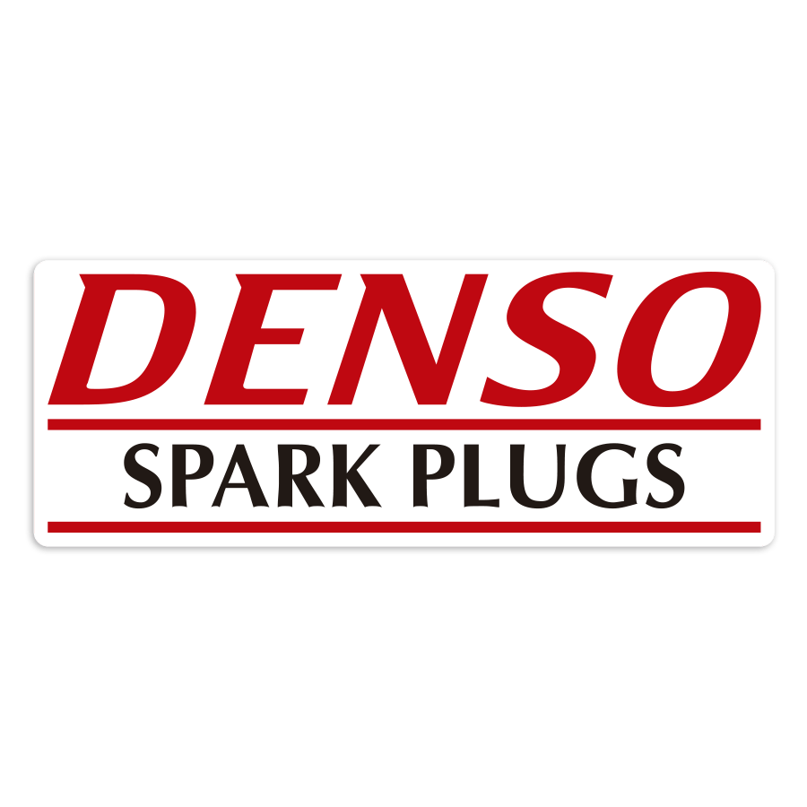 Car & Motorbike Stickers: Denso Spark Plugs Logo