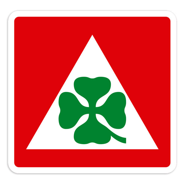 Car & Motorbike Stickers: Alfa Romeo Quadrifoglio Sign